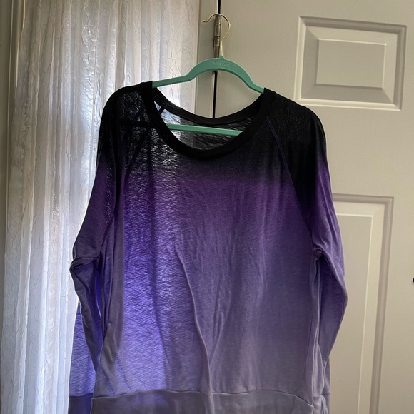 Calvin Klein Tops - Ombré long sleeve shirt